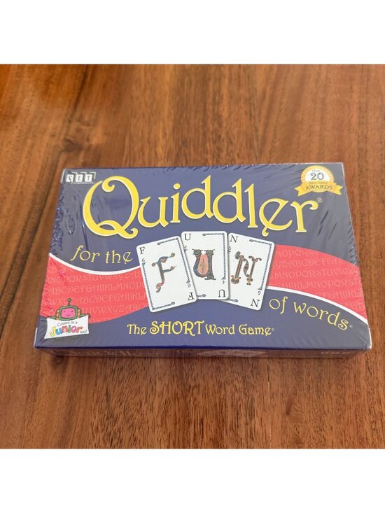 Other - Quiddler Card Game The Short Word Game Set Enterprises New Sealed Ages 8-99